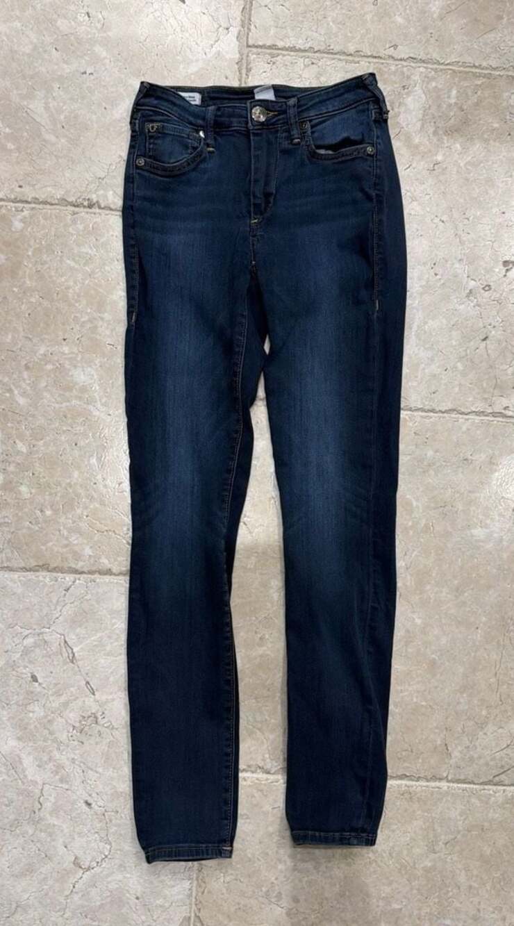 True Religion Jennie Curvy Skinny Jeans Size 25